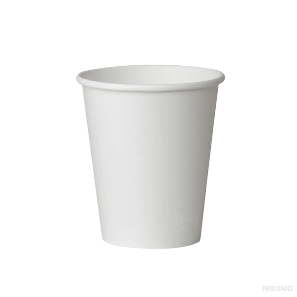 Pahare din hârtie de unică folosință albe ACCAS 180 ml 7 OZ 50 buc.