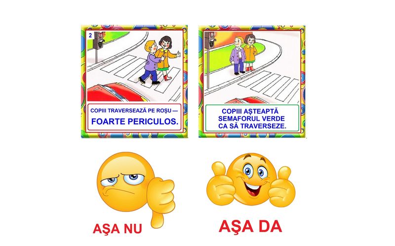 S-2 Joc cu cleşte Detectivul rutier - Aşa DA! Aşa NU!