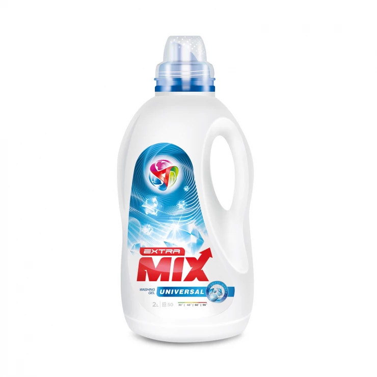 Extra Mix Universal 2 L / detergent lichid rufe albe si colorate