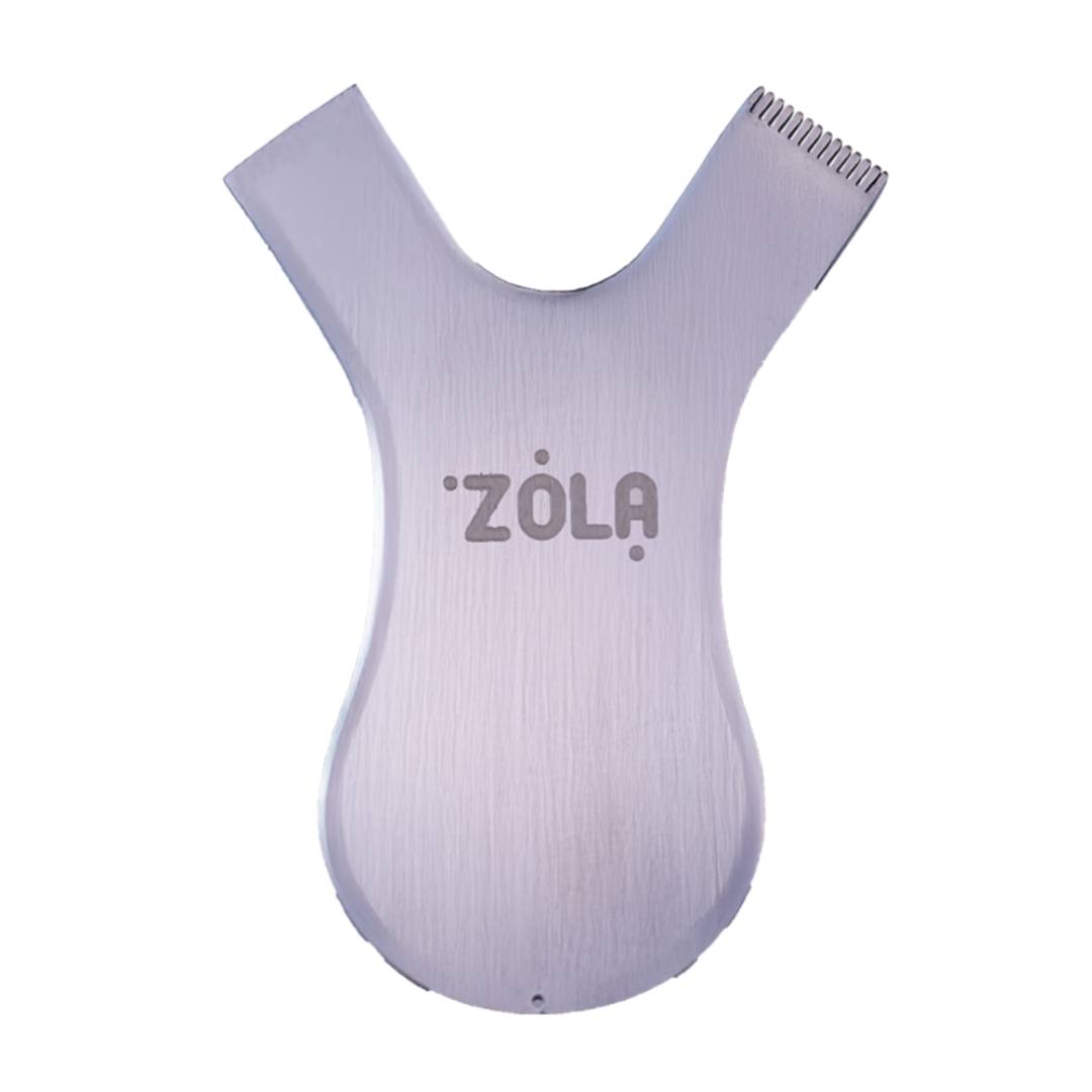 Aplicator metalic cu pieptene ZOLA - Silver Comb Applicator