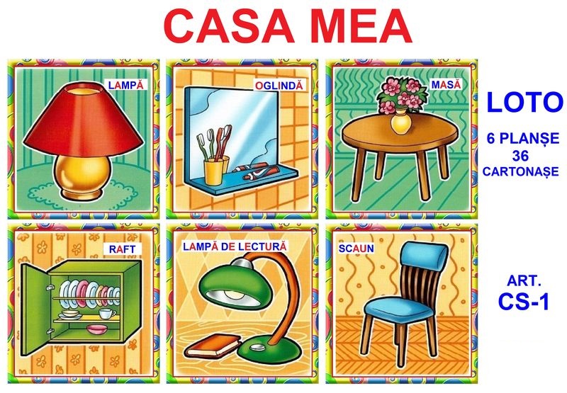 CS-1 Joc Loto Casa mea
