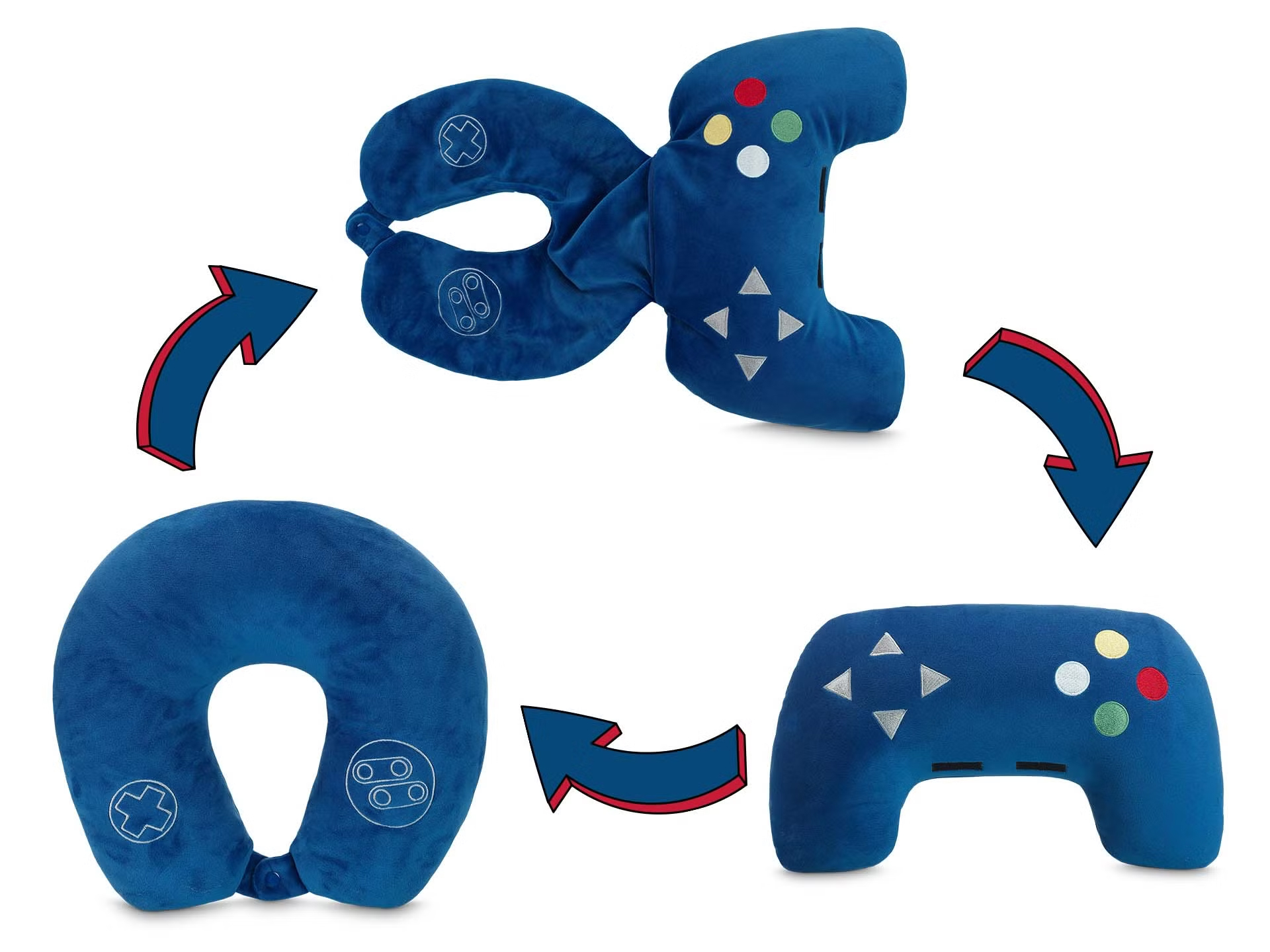 Gamepad Playo – perna jucarie 2in1 pentru calatorii Dormeo