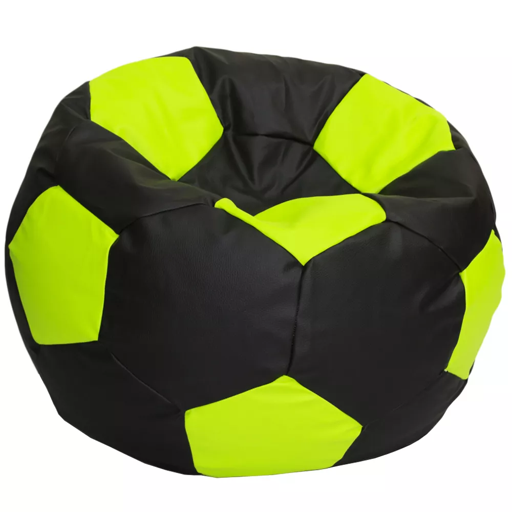 BeanBag Minge marimea"XXL",culoarea verde cu negru din ecopiele
