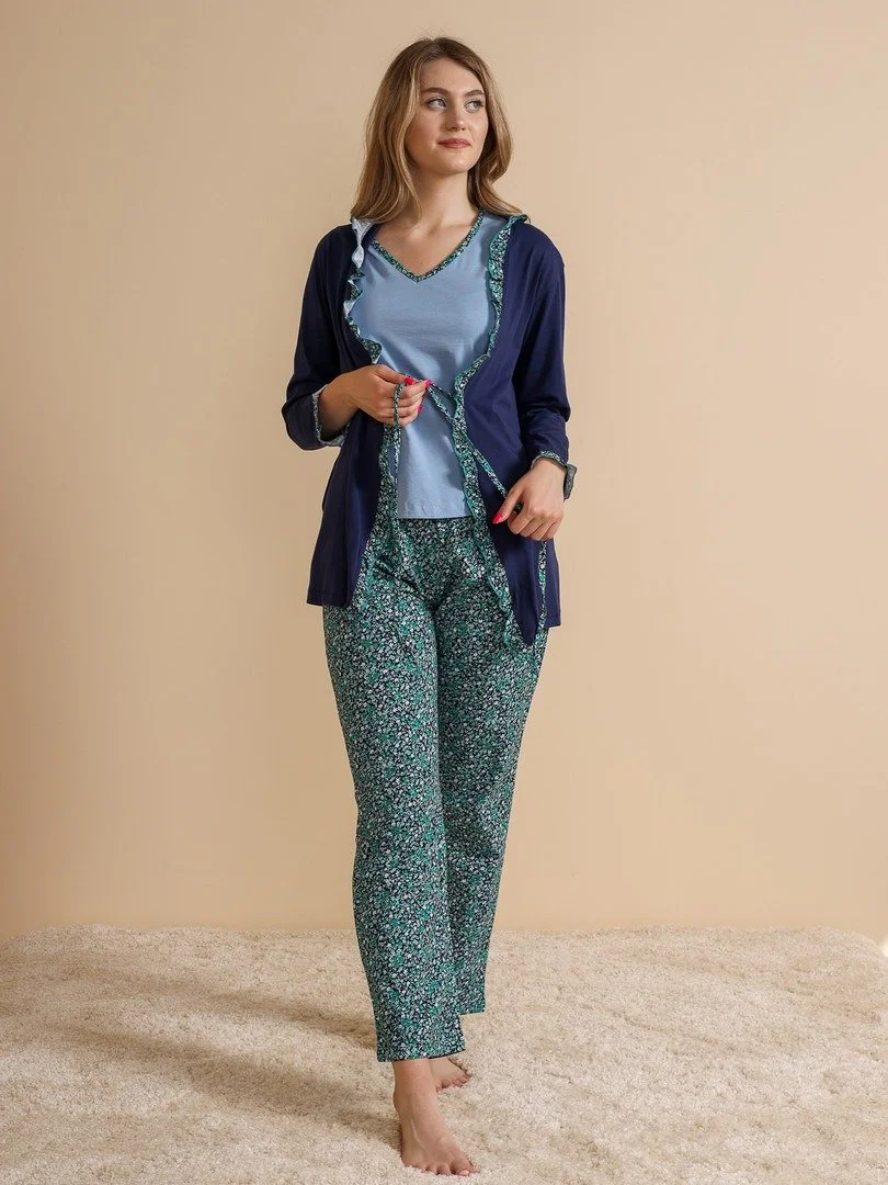 Set pijama damă din bumbac