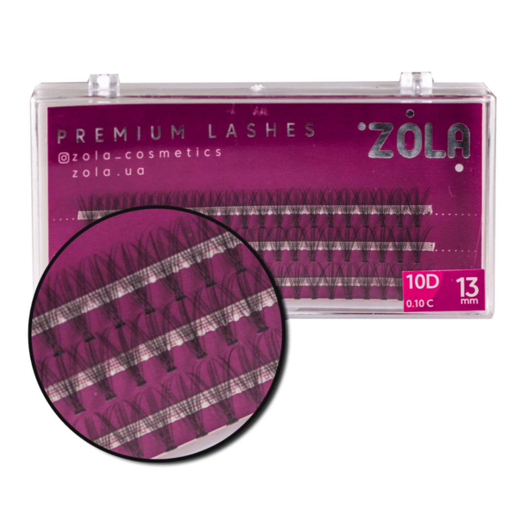 Gene tip buchețele ZOLA Cluster lashes 10D 13 mm