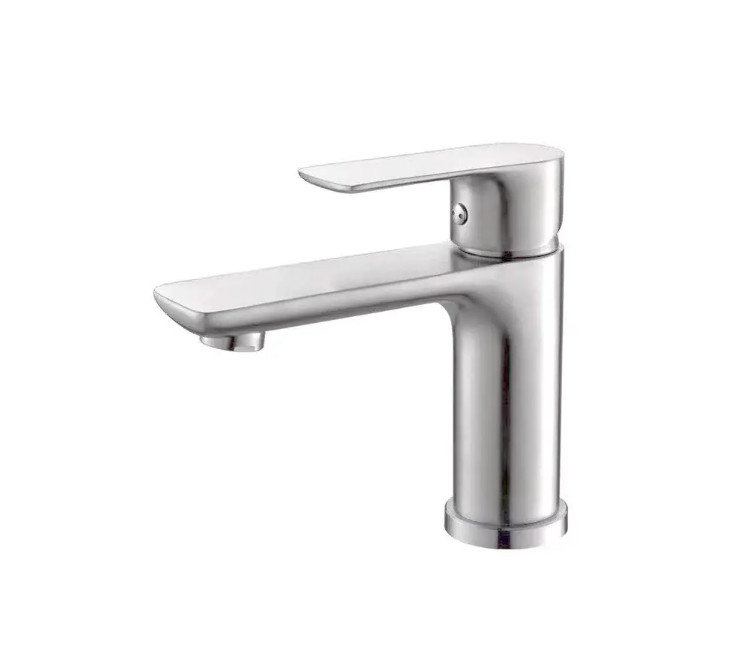 Baterie pentru lavoar Wezer ROK1-05 Ø35 (inox satinat)