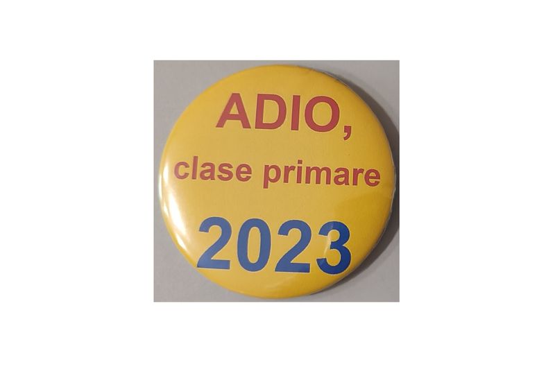 Insignă - Adio, clase primare art.InsCL-21
