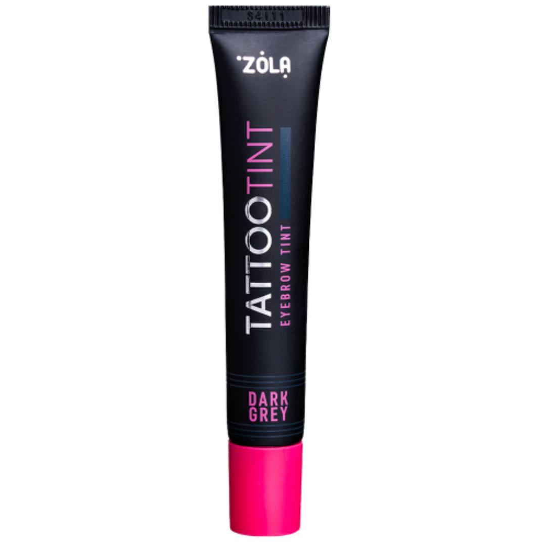 Vopsea pentru sprâncene și gene ZOLA TATTOO TINT Dark Grey