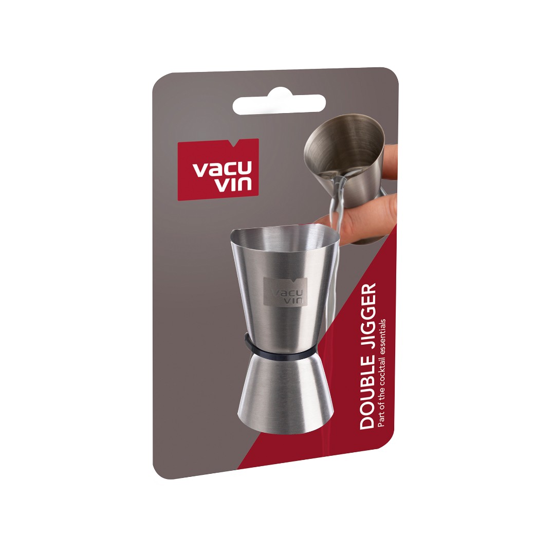 Vacu Vin Double Jigger Stainless Steel