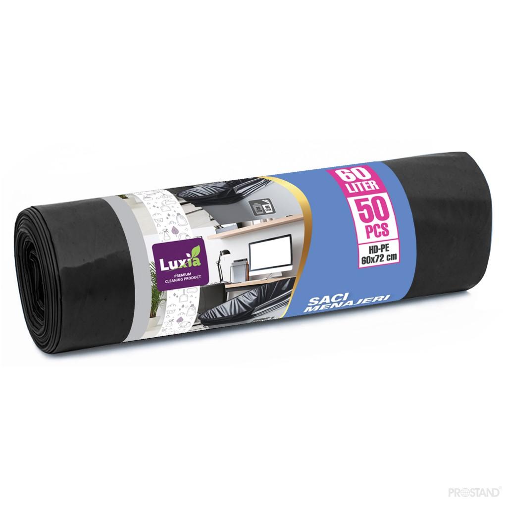 LUXIA Pungi p/u gunoi 60 L 50 buc. LUX-4021  /28