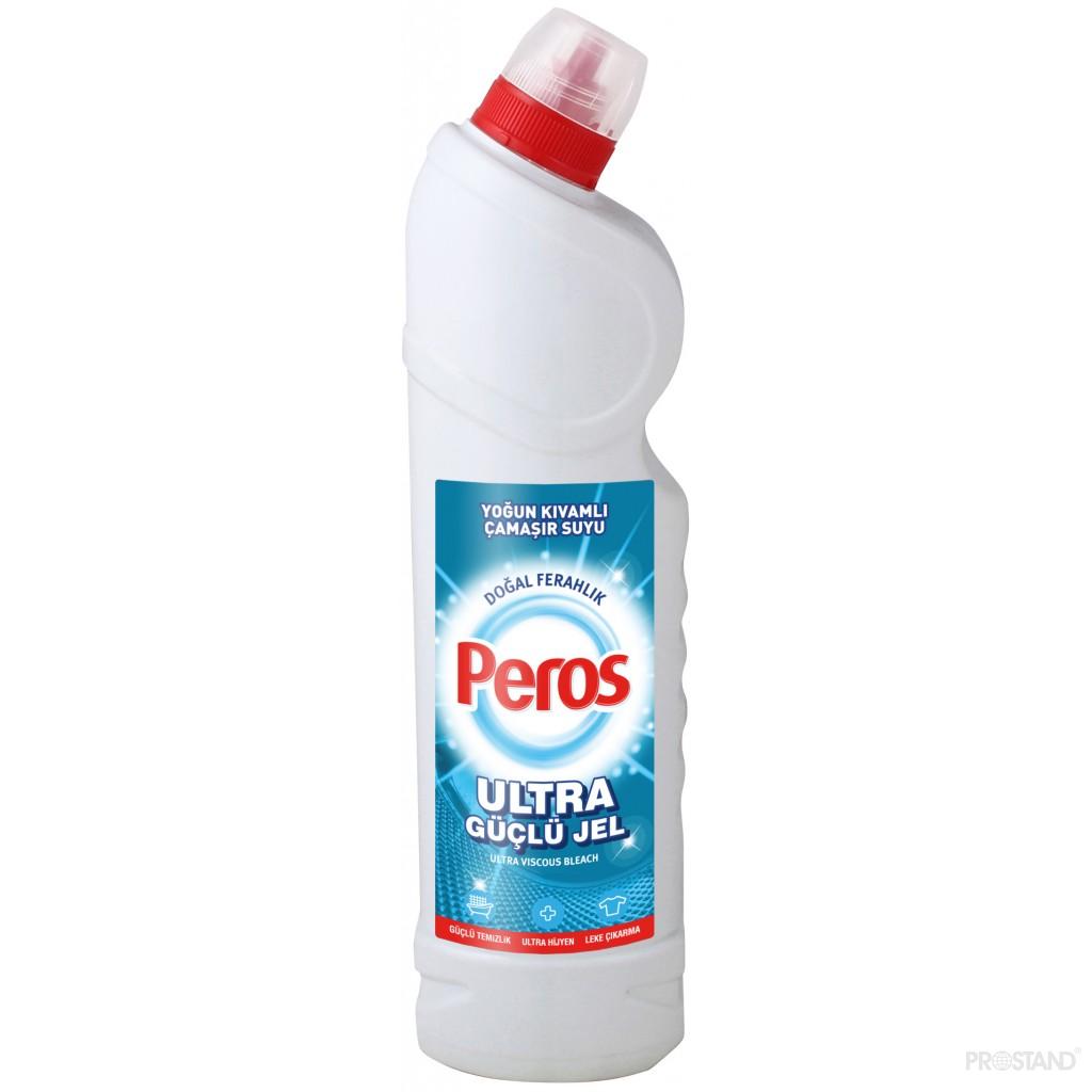 PEROS Solutie pentru curatarea WC Ultra 750ml Natural Freshness / alb