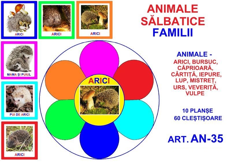 AN-35 Joc cu cleşte Animale sălbatice