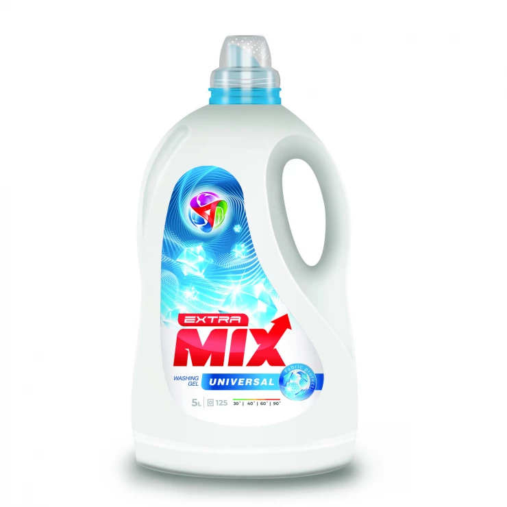 Extra Mix Universal 5 L / detergent lichid rufe albe si colorate