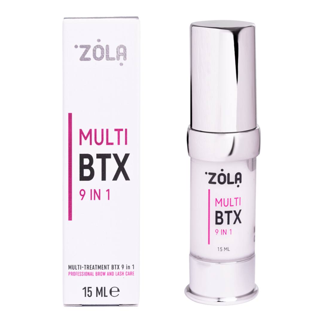 ZOLA MULTI-TREATMENT BTX 9-in-1 tratament premium multifuncțional pentru sprâncene și gene
