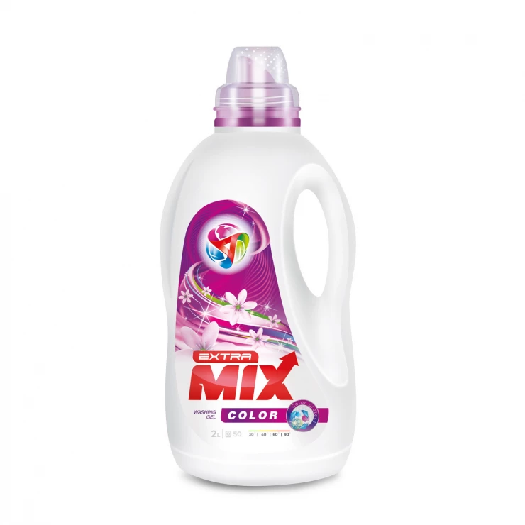 Extra Mix Color 2 L / detergent lichid rufe colorate