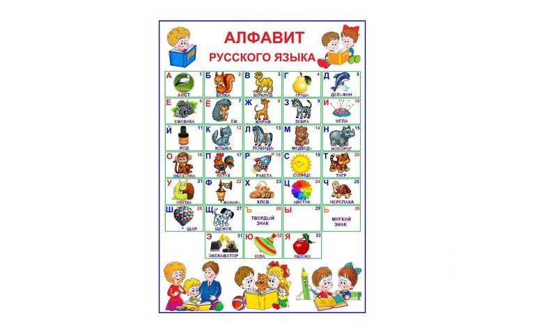 D1-30 Alfabetul limbii ruse (A3)