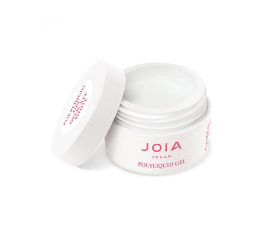 PolyLiquid gel JOIA vegan, Alb delicat, 50 ml