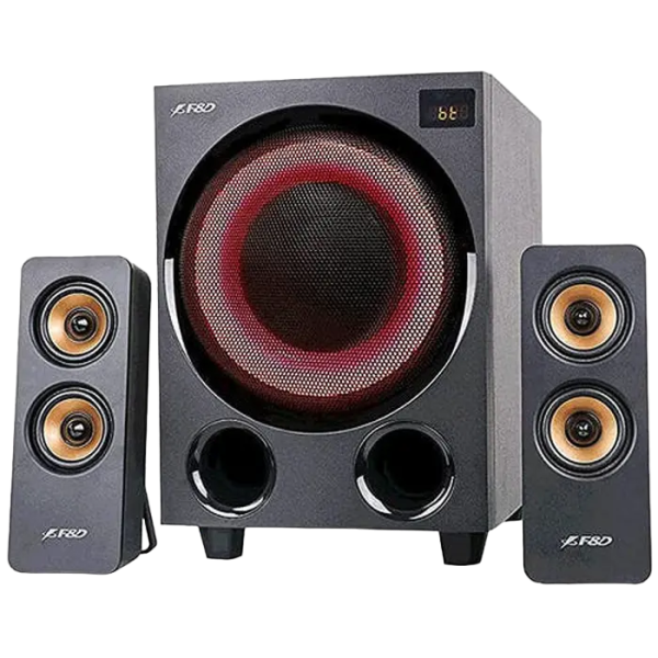 Sistem Audio 2.1 CH F&D F770X, Negru