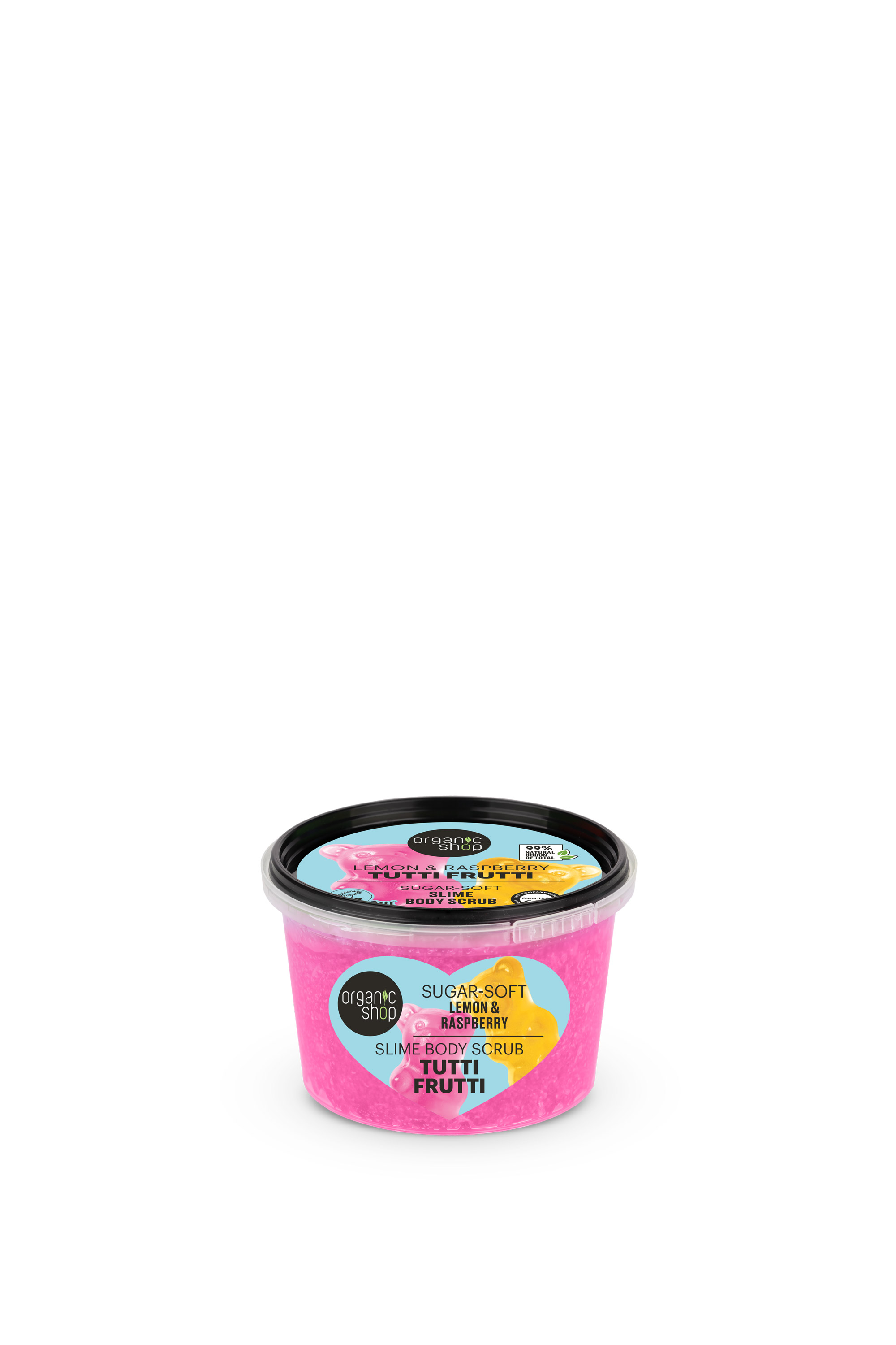 Organic Shop Scrab de corp Tutti Frutti Slime Sugar-Soft 250ml
