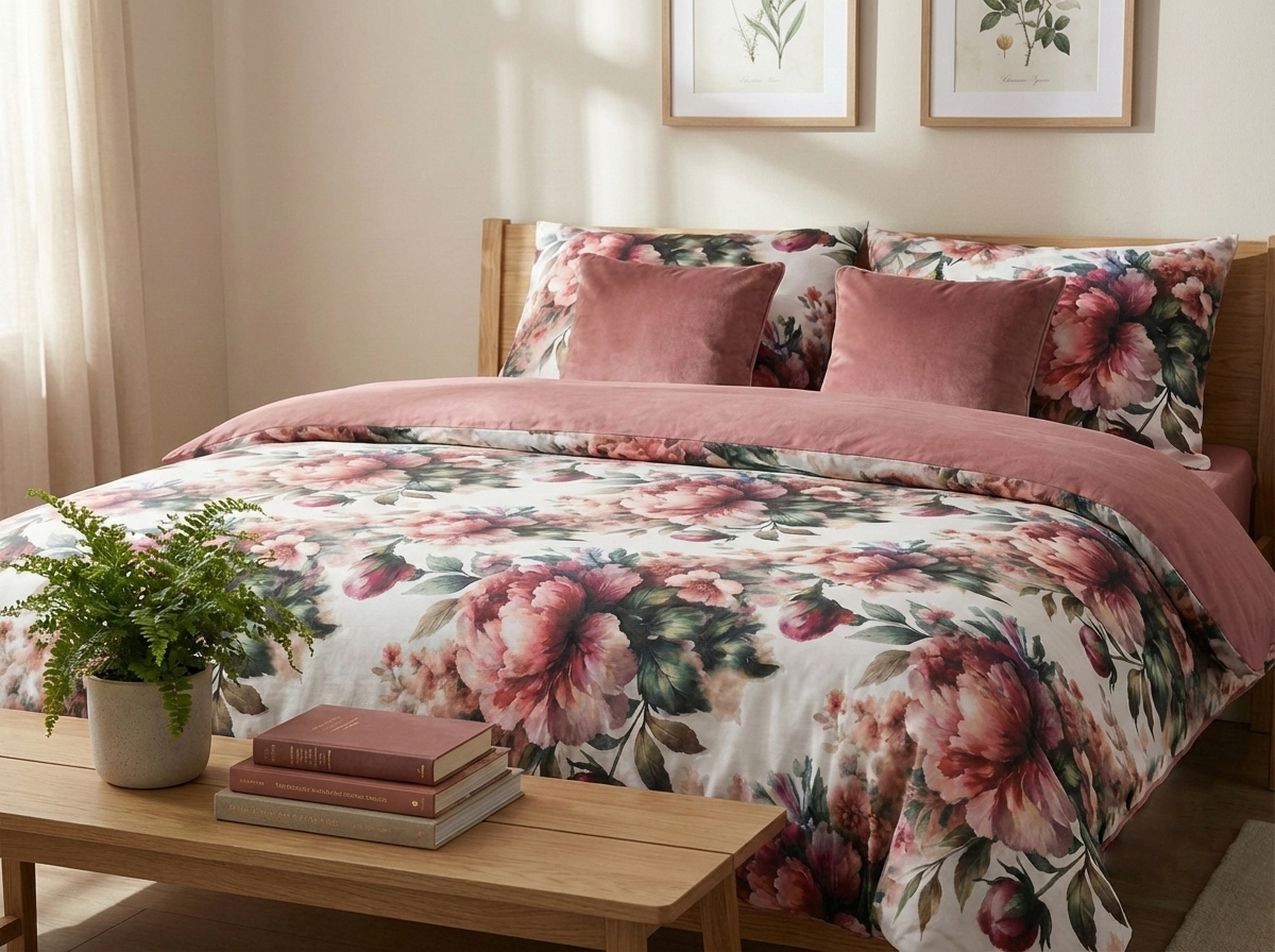 Set 1,5 cu cearșaf elastic 140x200 SR016