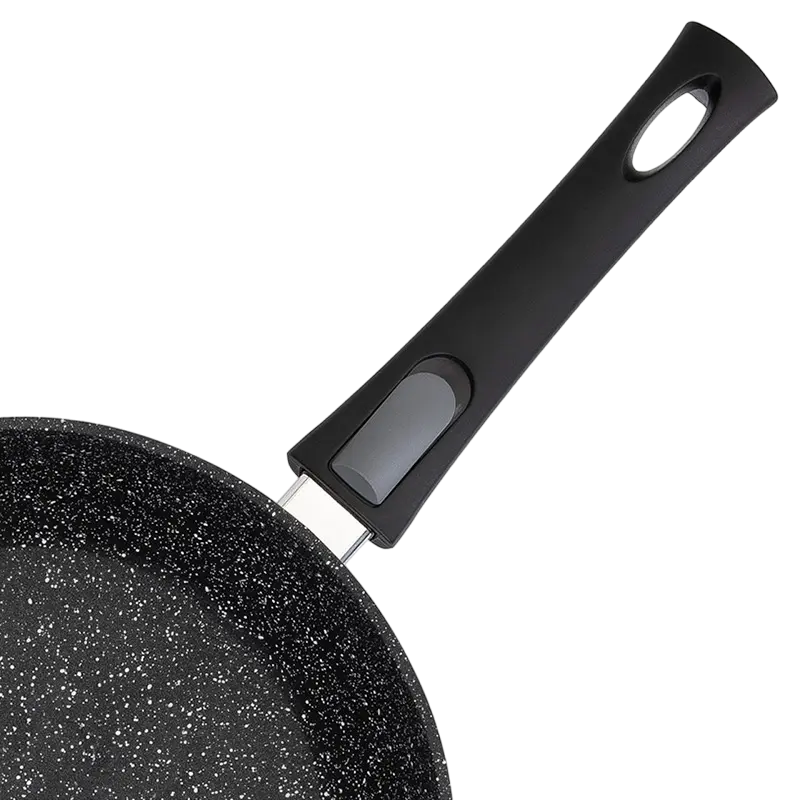Tigaie adâncă RESTO 93014, 28cm, Negru