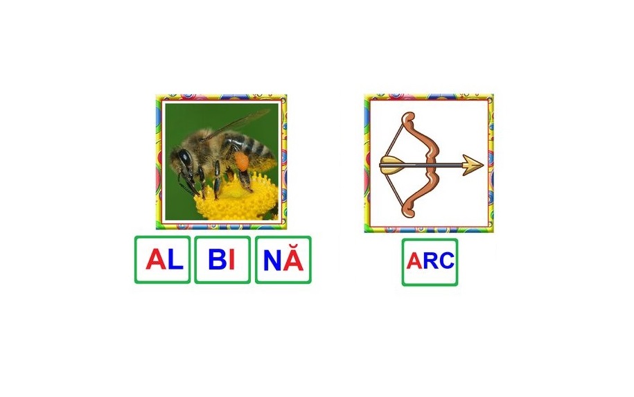 L-198 Joc cu jetoane Identifică sunetul şi litera A