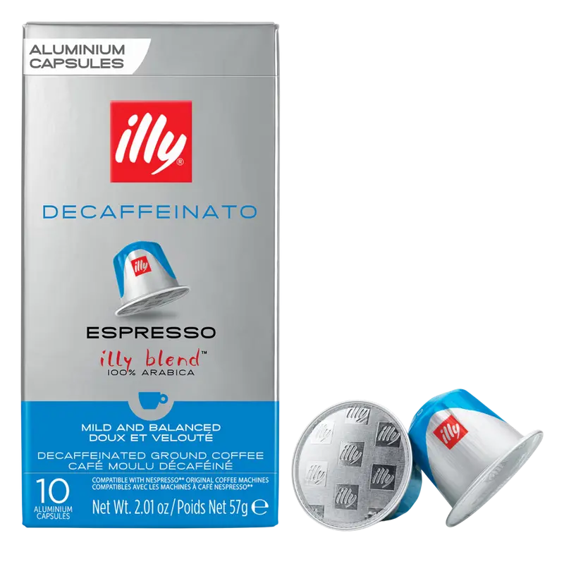 Cafea Illy Espresso  Classico Decaffeinato, 10  buc