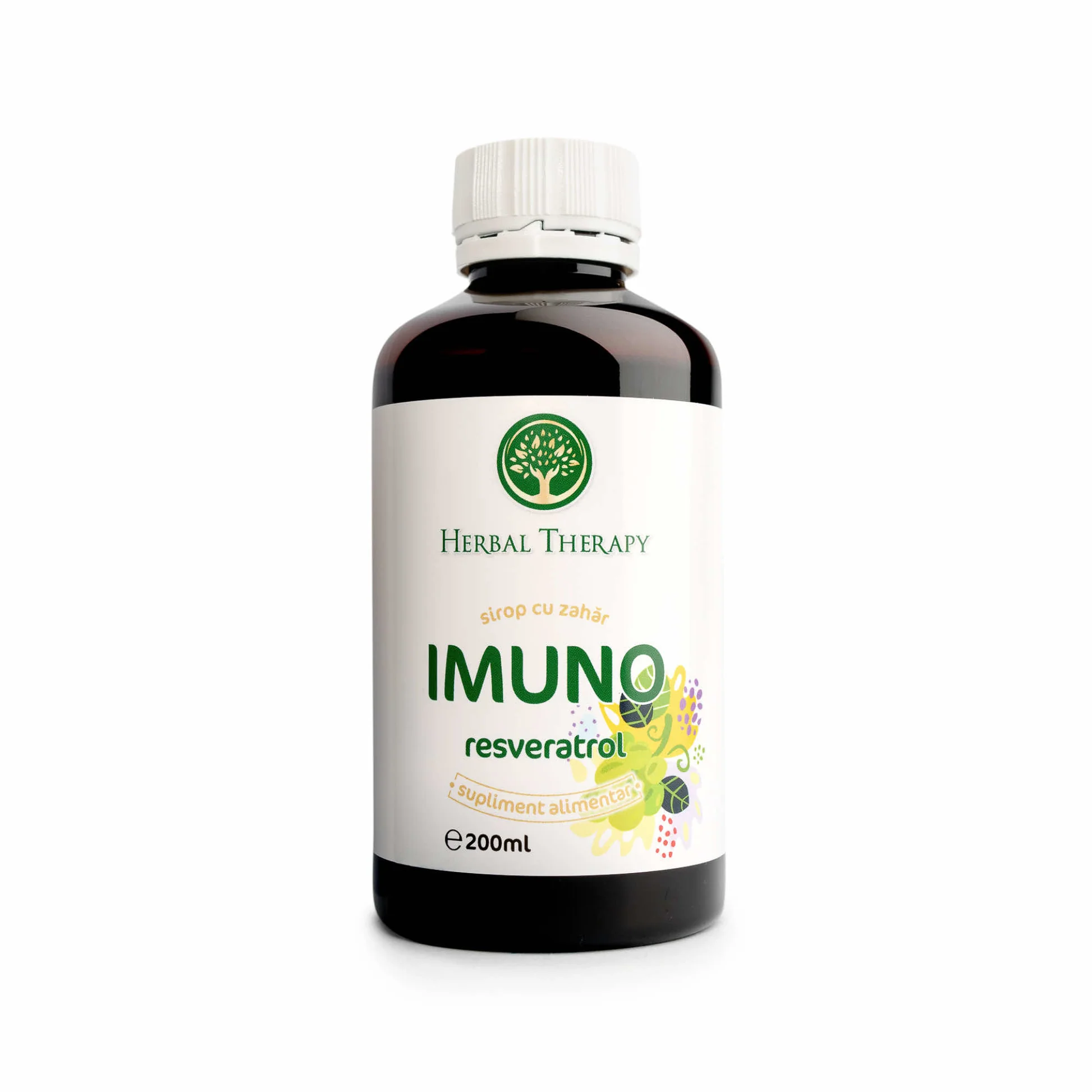 Complex Imuno Resveratrol – Sirop cu resveratrol și extracte botanice, 200 ml | Supliment alimentar