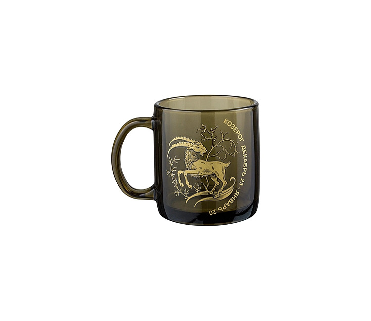 Cană 420ml din sticlă GI Verso Design "Zodie" (45101)