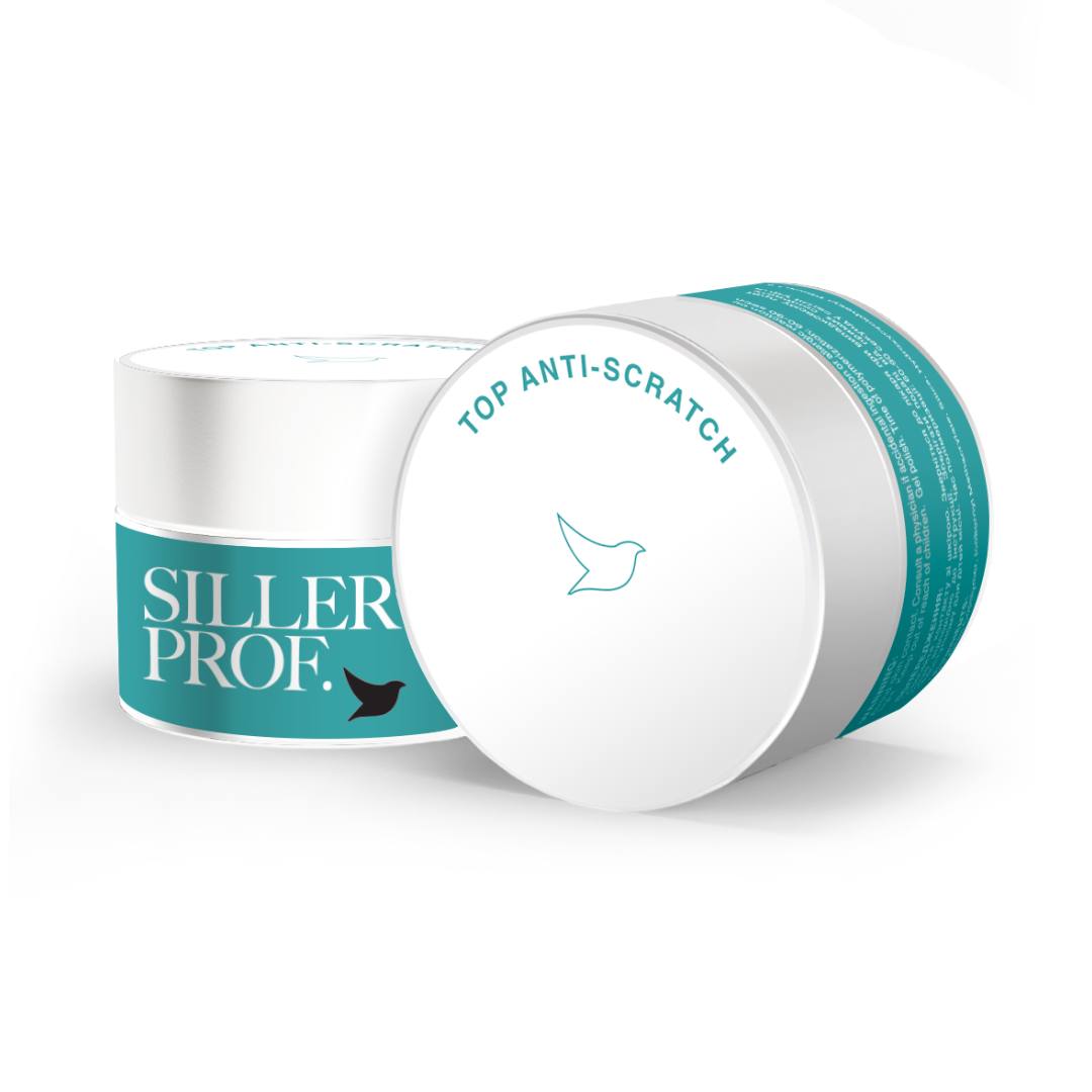 Siller Top ANTI-SCRATCH No Wipe – top „fără zgârieturi”, fără strat lipicios, 50 ml
