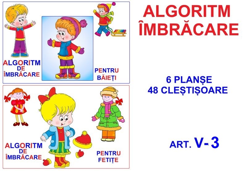 V-6 Joc cu cleşte Algoritm îmbrăcare