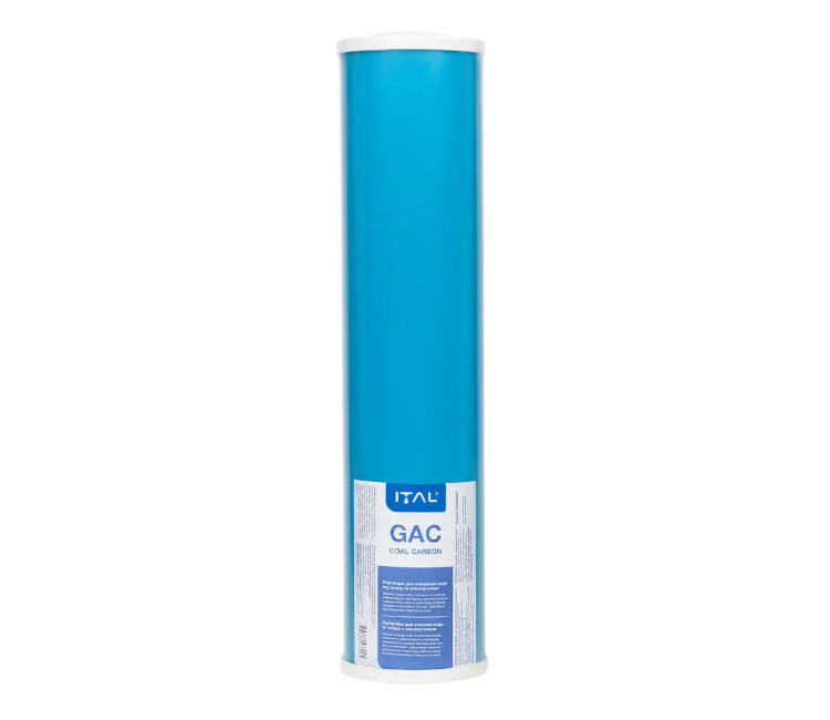 Cartuș cu cărbune activ granular (îndepărteare clor) ITAL GAC20BBIT 4.5"x20"