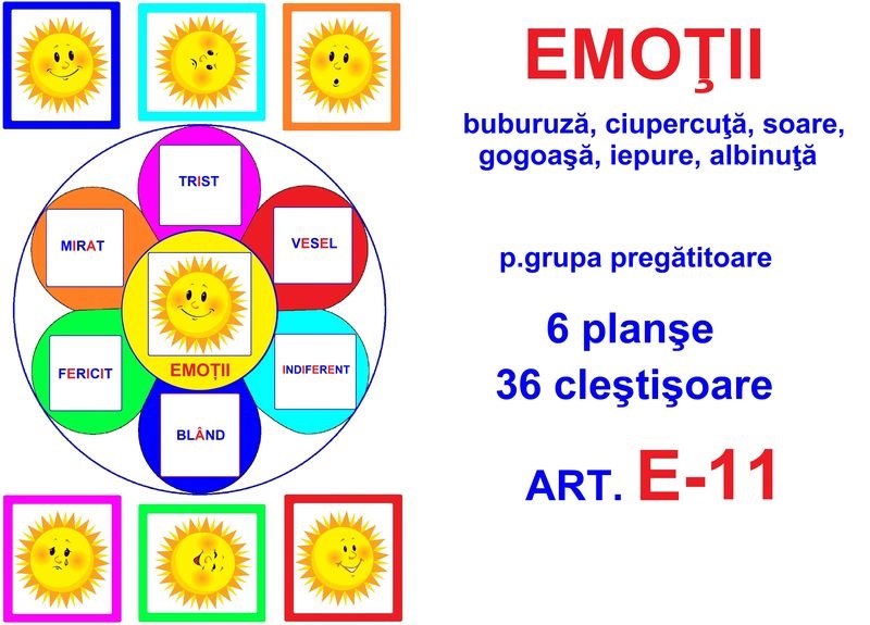 E-11 Joc cu cleşte Emoţii