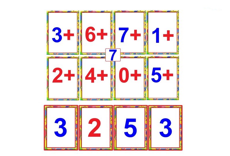 M-15 Joc cu cleşte Compunerea numerelor 1-10