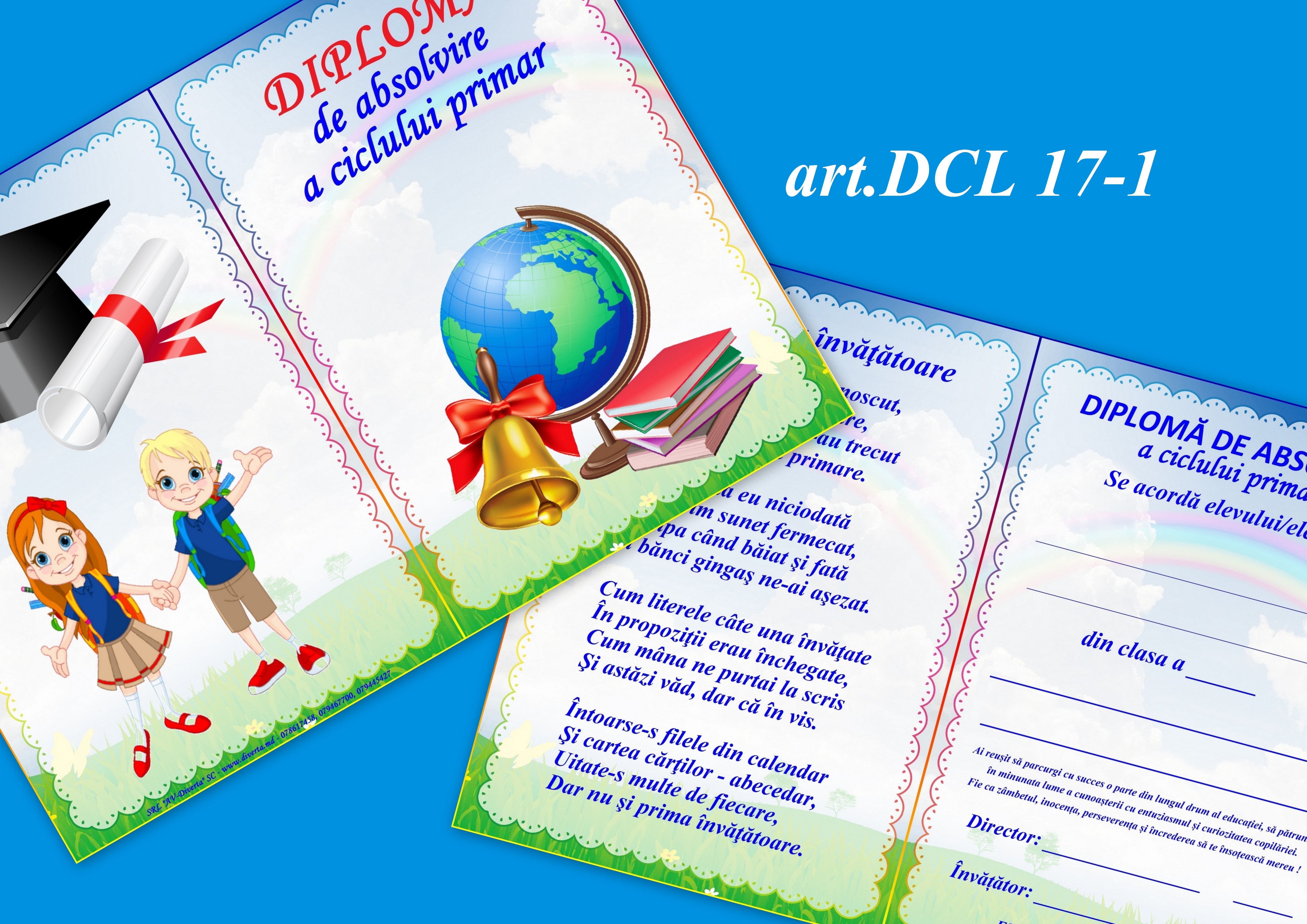 Adio, clase primare art.DCL 17-1