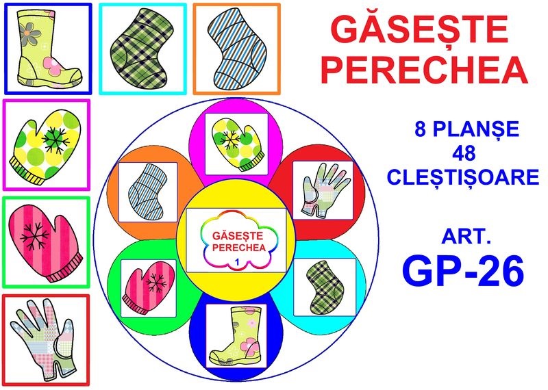 GP-26 Joc cu cleşte Găseşte perechea