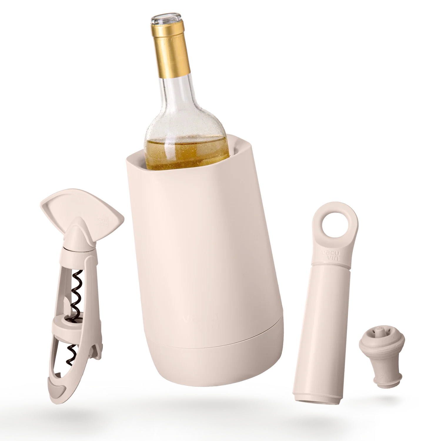 Vacu Vin Wine Set Host Sand