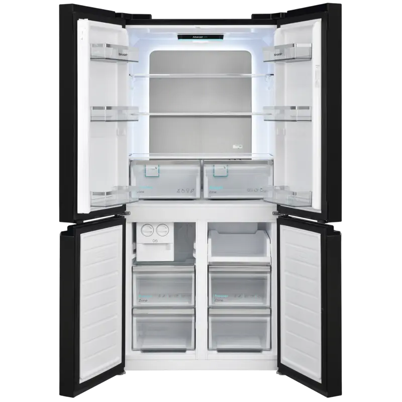Frigider Sharp SJ-NFA35IHXBD-EU, Negru