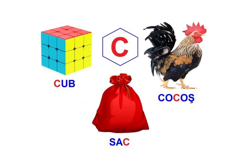 L-232 Loto Logopedie animată Sunetul C