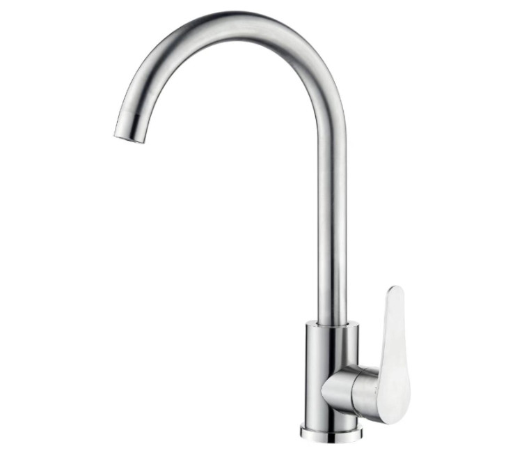 Baterie de bucătărie Wezer EKO4A-17 Ø35 (inox satinat)