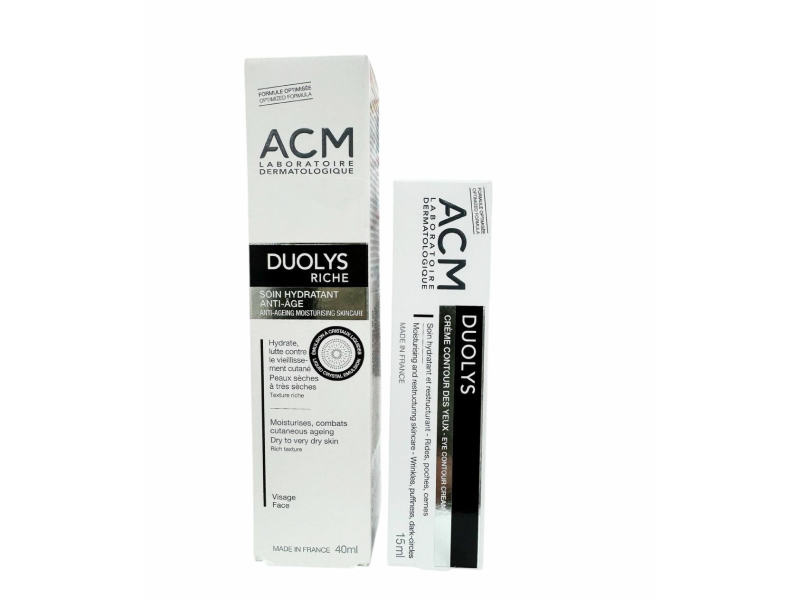 SET Duolys Riche crema anti-age hidratanta 40ml+Duolys Eye crema 15ml