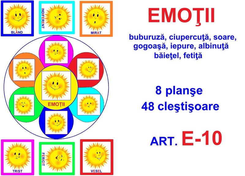 E-10 Joc cu cleşte Emoţii
