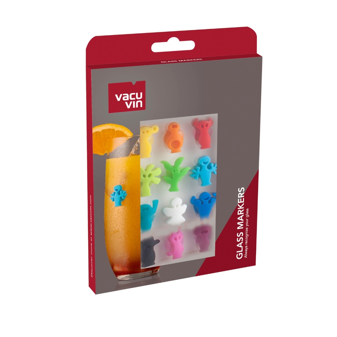 Vacu Vin Glass Markers Party People