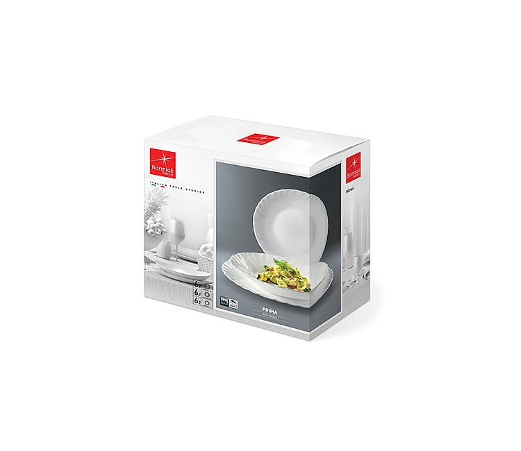 Set de veselă Bormioli Prima 18buc - 27148 (opalglass)