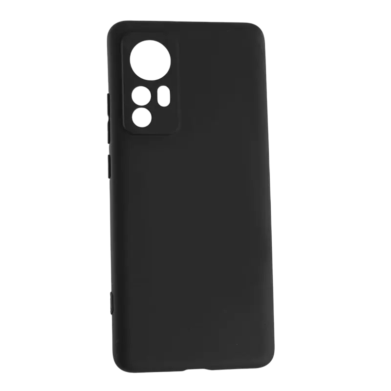Husă Xcover Xiaomi Redmi Note 12s - Soft Touch (Microfiber), Negru