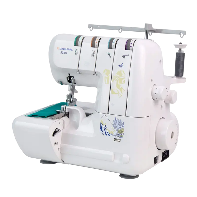 Overlock JAGUAR 935D, Alb