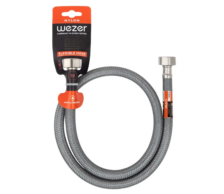 Furtunul de alimentare WEZER ∅½" – 0.5 m MM (NWZ-1205FF)