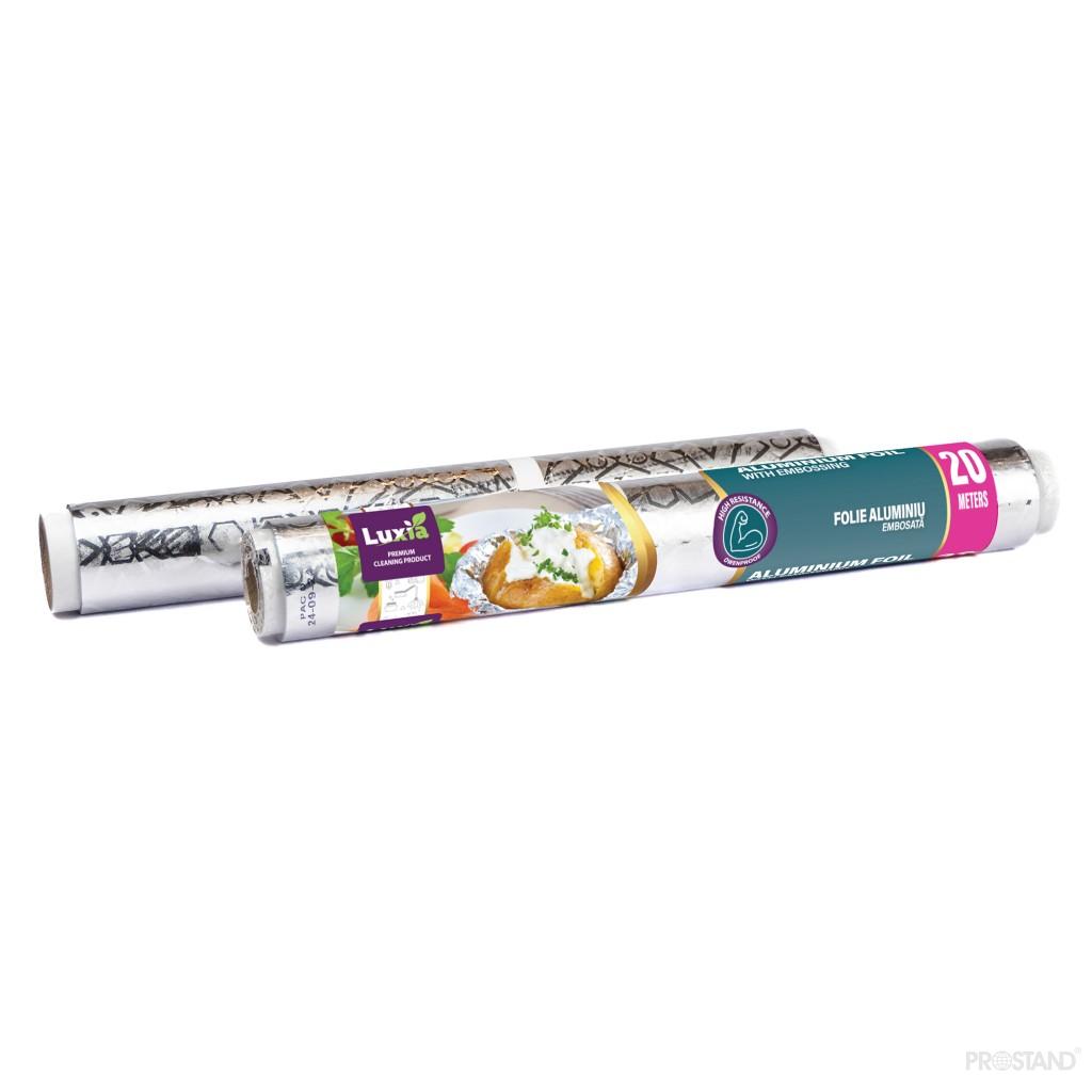 LUXIA Folie de aluminiu embosata 20 m LUX-4032  /28