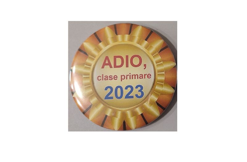 Insignă - Adio, clase primare art.InsCL-9