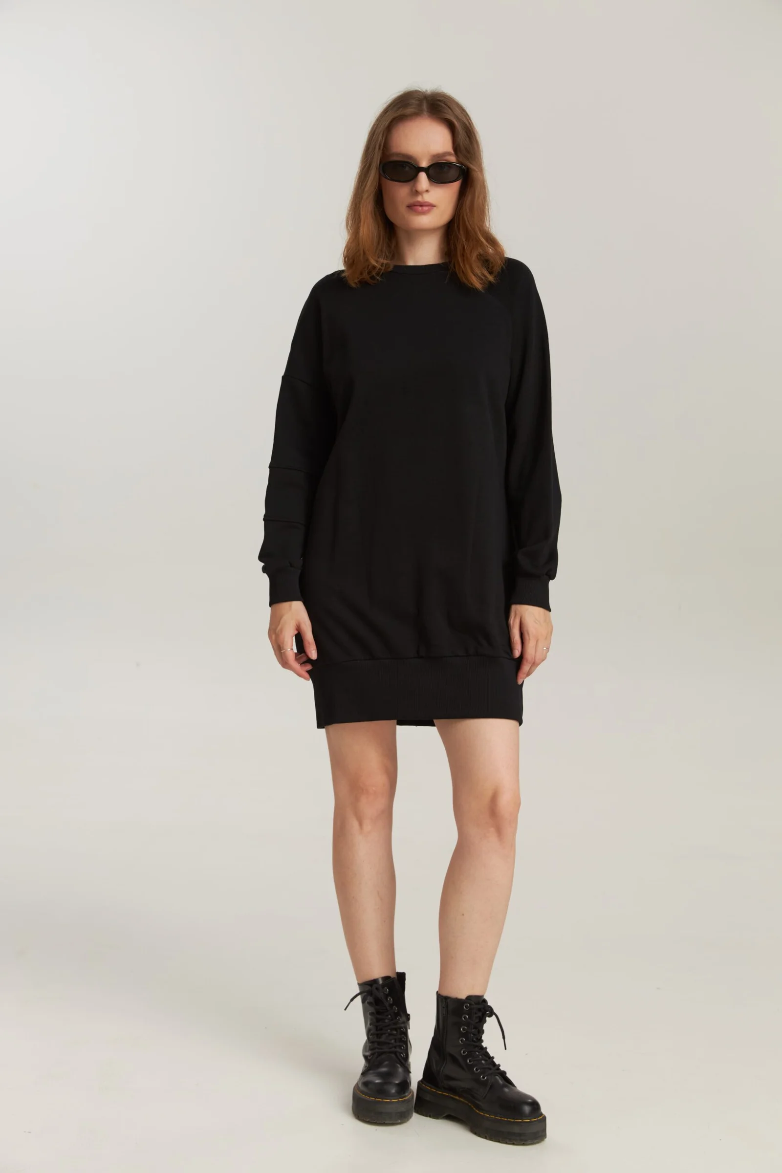 Rochie – Hanorac de damă cu mânecă lungă din bumbac